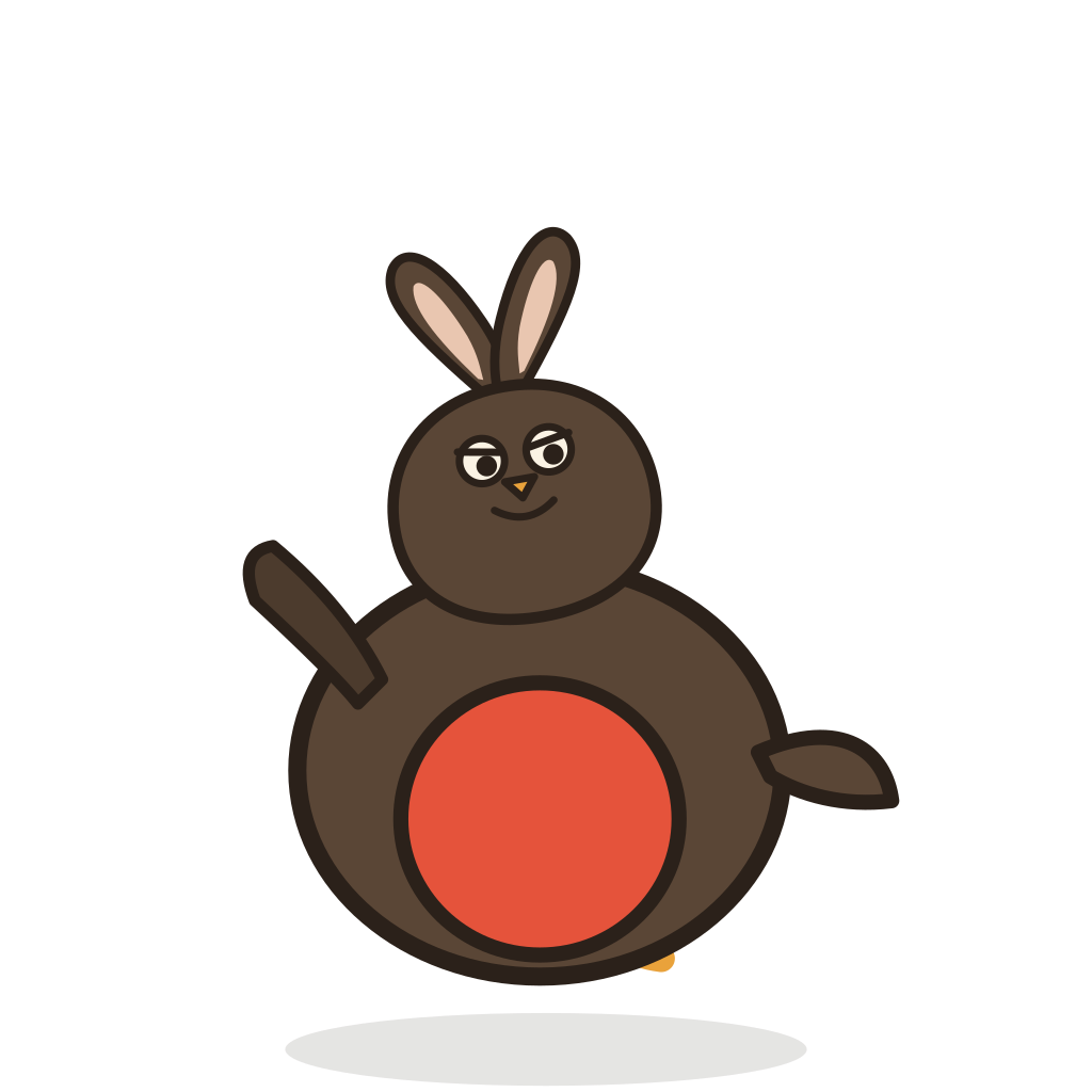 RobinBun running off somewhere
